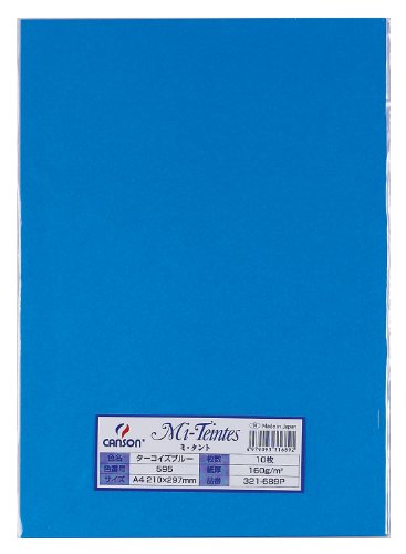 Mitant A4 595 10 fogli Blu turchese
