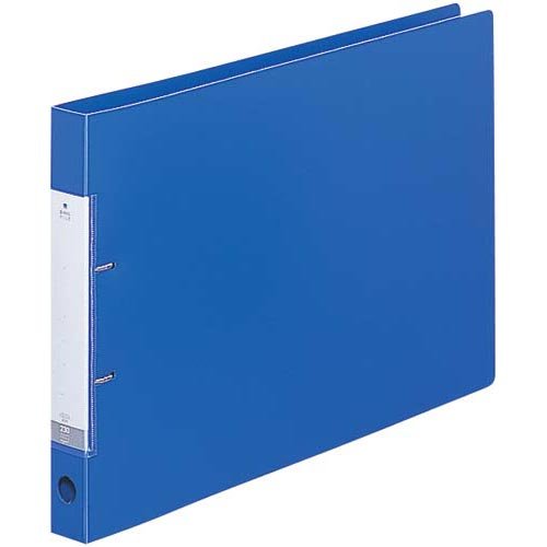 Lihit Lab Request D-type ring file A3E blue G2228-8
