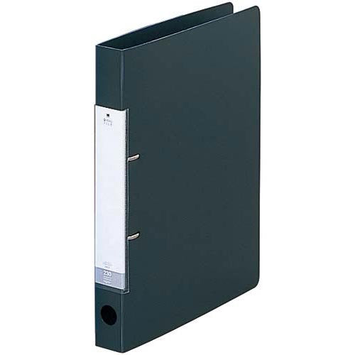 Lihit Love Request D-shaped ring file A4 vertical 230 sheets black G2220