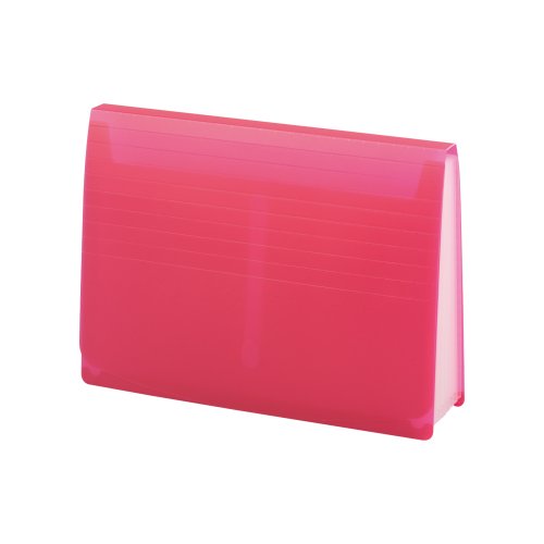 Lihit Lab Expanding File A5050-3 A4 Red