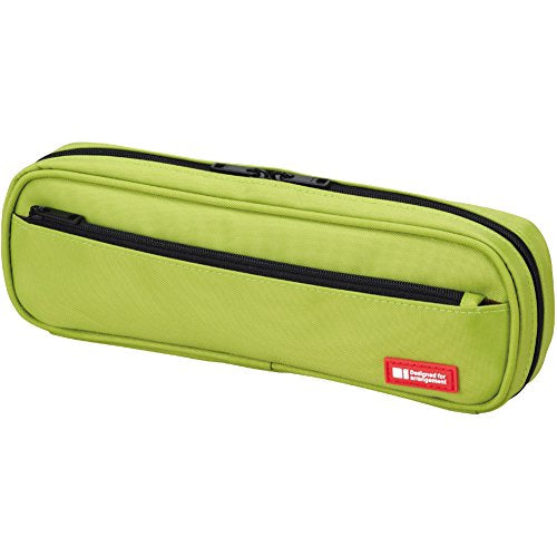 Lihitlove Étui à stylos 2WAY Type A7552-6 Jaune Vert