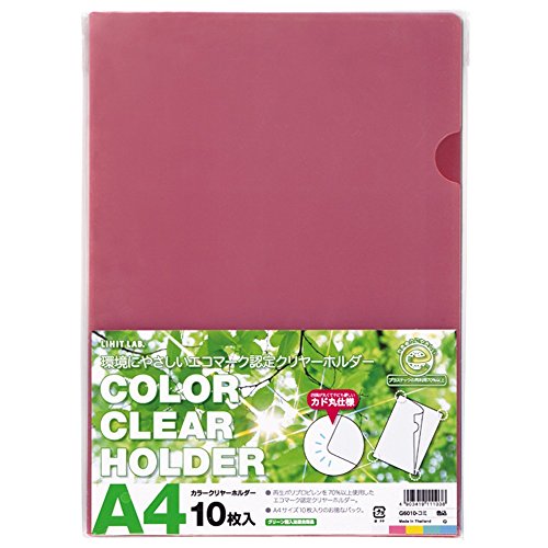 Carpeta transparente Lihitlove 1 juego = 10 hojas A4 G6010 Color incluido