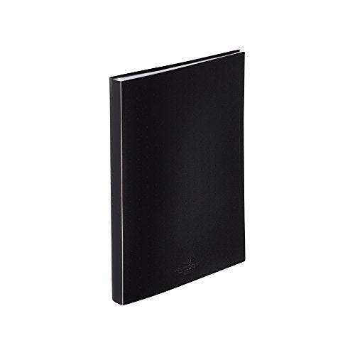 Lihitlab Libro transparente plano A4S negro 40P N5063-24
