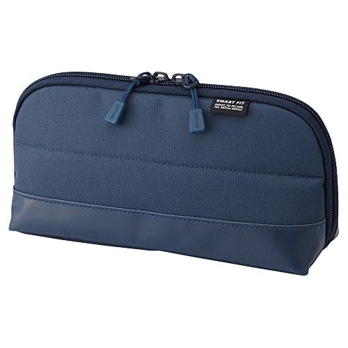 Lihitlove Trousse à crayons grande ouverture Smart Fit Actact Navy A7688-11