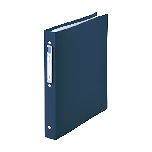 Lihitlove libro transparente reemplazable estilo noie A4S 20P azul marino N7683-11