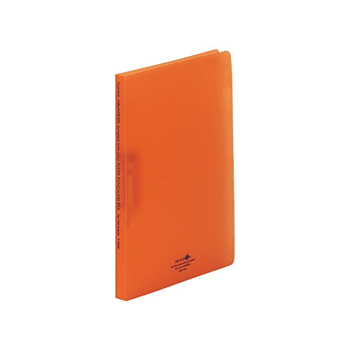 Lihitlove Aqua Drops Classeur super sans perforation A4 Orange F5030-4