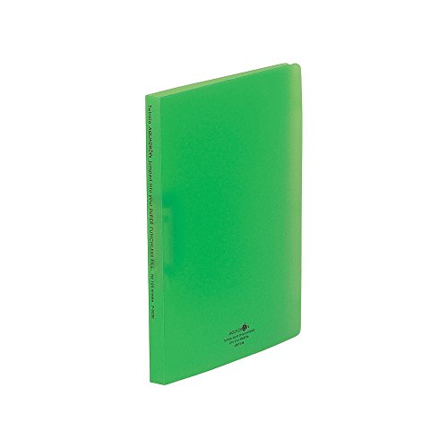 Lihitlab Aqua Drops Super Punchless File A4 Jaune Vert F5030-6