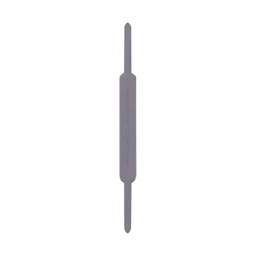 Lihitlove Paper Zipper F-8SS-50 Gray 50 pieces