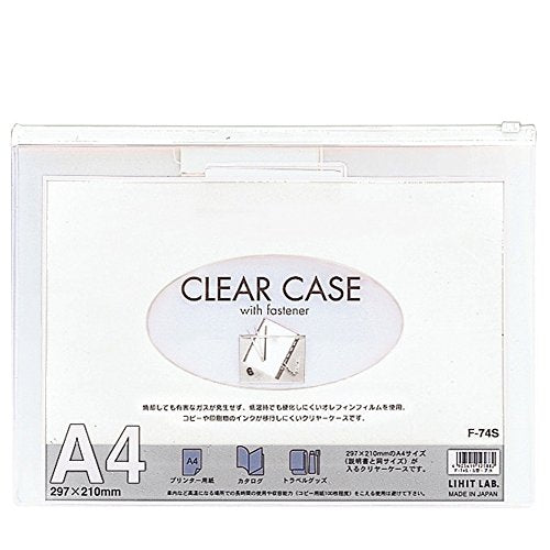 Lihitlove Clear Case (Mendatar) A4 White F74S