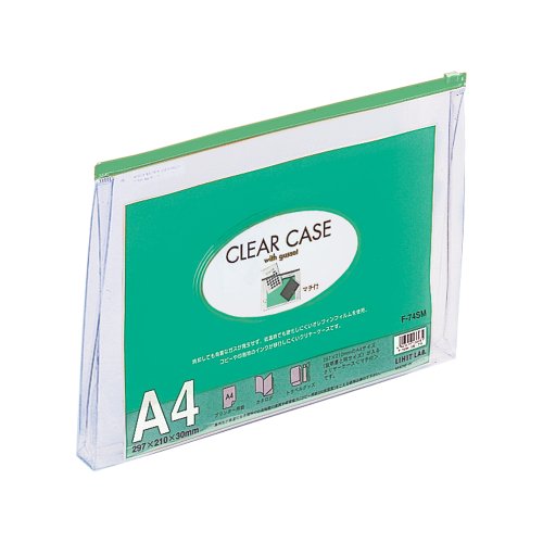 Custodia trasparente Lihitlove Machitsuki F74SM A4 verde