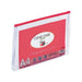 Custodia trasparente Lihitlove Machitsuki F74SM A4 rossa