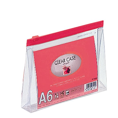 Custodia trasparente Lihitlove (tipo orizzontale) A6 Machitsuki Red F175