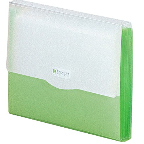 File di documenti Licht Lab G5610-6 Giallo Verde A4