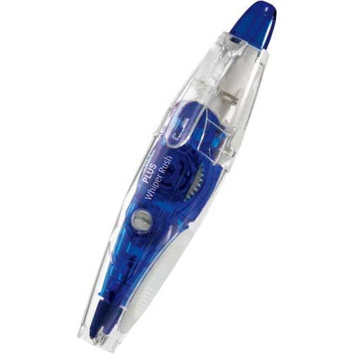 Plus Correctietape Whiper Lash 5mm Blauw 43-442