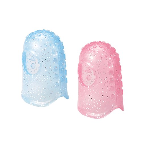 Plus Finger Cot Meklicco Honeycomb Fingertip Beauty L Size 2 pieces KM-503H 44-255