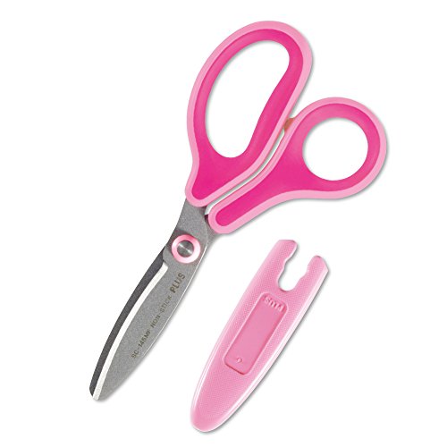 Ciseaux Plus Fit Cut Curve Jr Fluorine Coat SC-145MF Rose 34-671