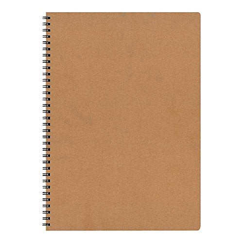 Apica Twin Ring Plain Cover Notizbuch SW48 7 mm liniert A4