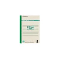 Officiel øko genbrugspapir notesbog Perfekt indbinding Semi-B5 A-foret (7 mm) 6A3FE