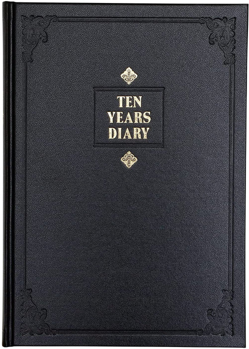 アピカ 日記帳 10年日記 横書き B5 日付け表示あり D305
