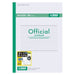 Notebook with secondary lines Official A4 40 sheets A-ruled 1AZ4F A-ruled