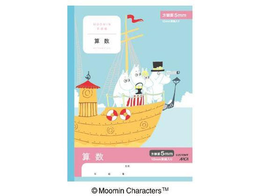 Japan Note Apica Moomin Sansou 5mm Hougan LUS10MT4970090810284 (10 set)