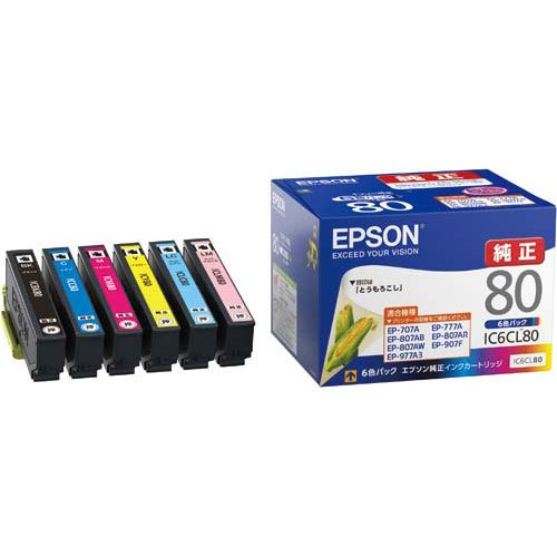 EPSON Tintenpatrone IC6CL80 6-Farben-Set