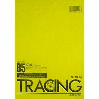 Strauß hochwertiges DX-Transparentpapier B5 DX65g Trace 50 Blatt TN-65