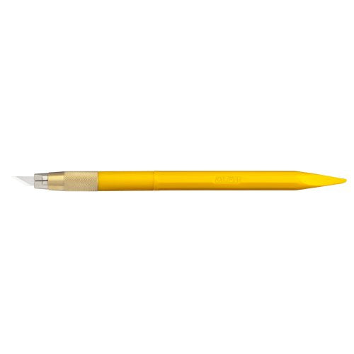 Olfa designerkniv gul (papirholder) Design kunstkniv 216BSY