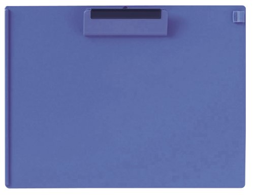 Porte-bloc industriel ouvert A4-S bleu