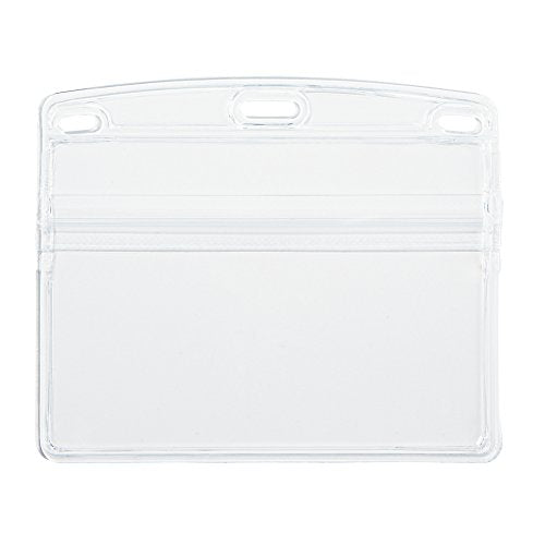 Offenes Namensschild-Etui, weich, horizontal, extra groß, NX-107