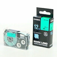 Casio Label Writer Nameland Tape 12mm XR-12GN Green