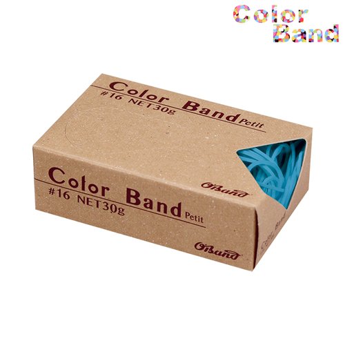 Kyowa Oband Gummiband Farbband Petit 30g Hellblau GGC-030-LB