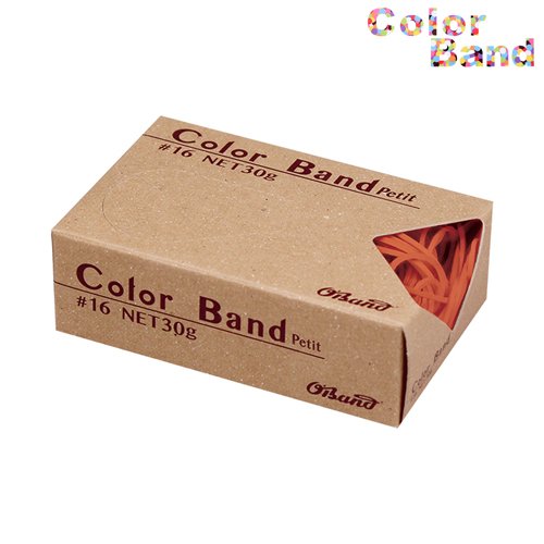 Kyowa Oband Gummiband Farbband Petit 30g Orange GGC-030-OR