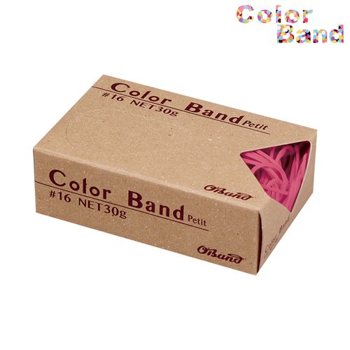 Kyowa Oband Gummiband Farbband Petite 30g Pink GGC-030-PK