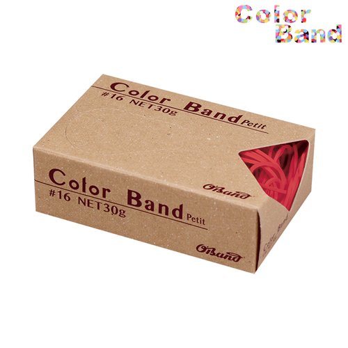 Kyowa Oband Gummiband Farbband Petite 30g Rot GGC-030-RD