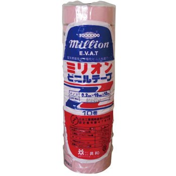 Million (R) vinyltape 10m rullepink /1-7370-08