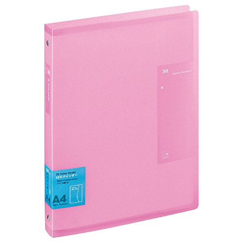 Kyokutou Binder Facil Pink A4 30 Lubang LN650P