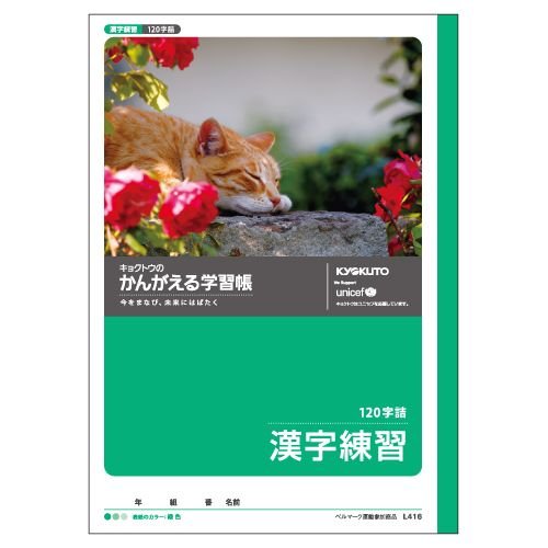 Libro di studio del pensiero Kyokuto Pratica Kanji 120 caratteri L416