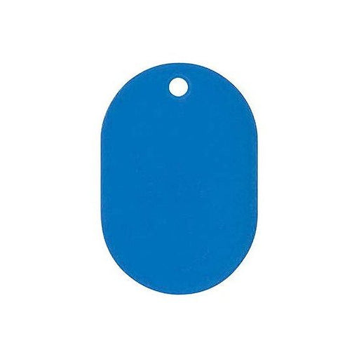 Kyoei Plastic Plastic Number Tag Plain No Number Small Plain Blue NO.9C-158933 Kyoei Plastic 4963346158933