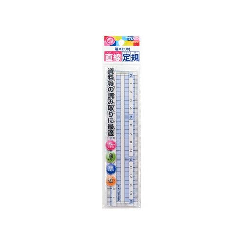 Kutsuwa STAD Como righello in vetro 15 cm HS160C