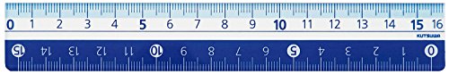 Kutsuwa STAD Farblineal 16 cm KB027BL Blau