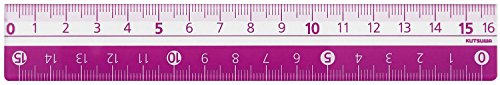 Kutsuwa STAD Farblineal 16 cm KB027PU Lila