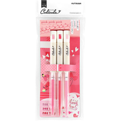Kutsuwa Kuridashi Colored Pencil Crickle DE001PK