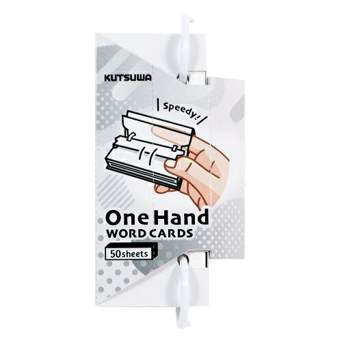 Kutsuwa Biglietto con parole a una mano grande/Ho SC233WH4901478183201 (5 set)