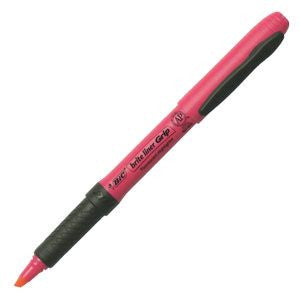 ビック ブライトライナー BRIGRIP12PNK BICジャパン 4901473114422（12セット）