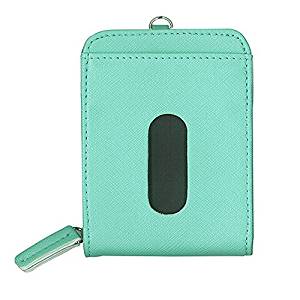 Collect Card Case Card Holder Accordion Style Light Blue CP-615X-LB