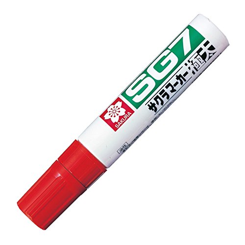 Sakura Crepas Oil Pen SG7 Ekstra tyk JGK#19 Rød