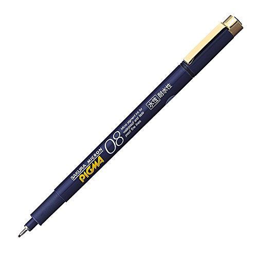 Sakura Crepas wasserbasierter Marker Pigma 0,8 mm ESDK08#49 Schwarz