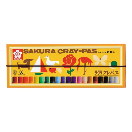 Sakura Craypas Fumaki 20 couleurs LP20R