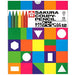 Crayon Sakura Crepus Coupie 12 couleurs FY12K Boîte en papier incluse